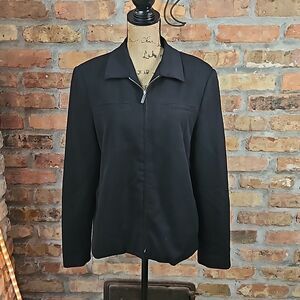 Rafaella Women's black jacket blazer size 12